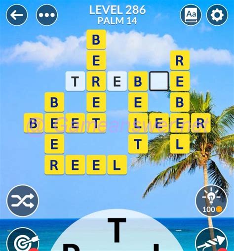 Wordscapes Level 286 Answers.